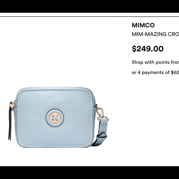 Blue Mimco shoulder bag - Picture 14 of 14